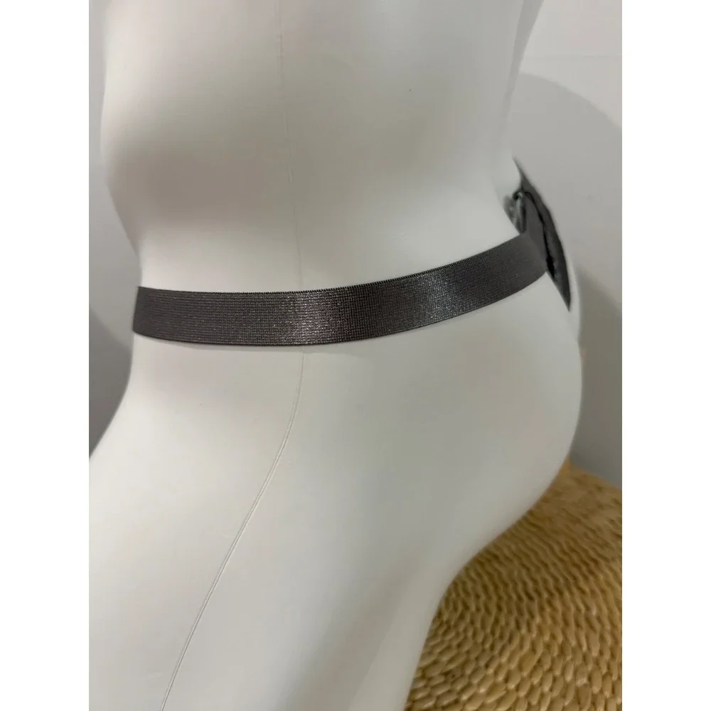 Cosabella Never Say Never Italian Thong Odisha Grey Men's Lace NWT Size M